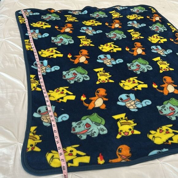 Northwest Pokemon Characters Fleece Blanket Size 48 x 42 inches - Picture 3 of 7